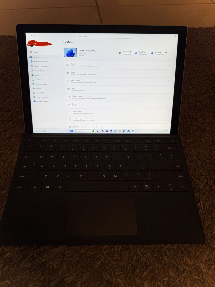 Microsoft Surface Pro 7