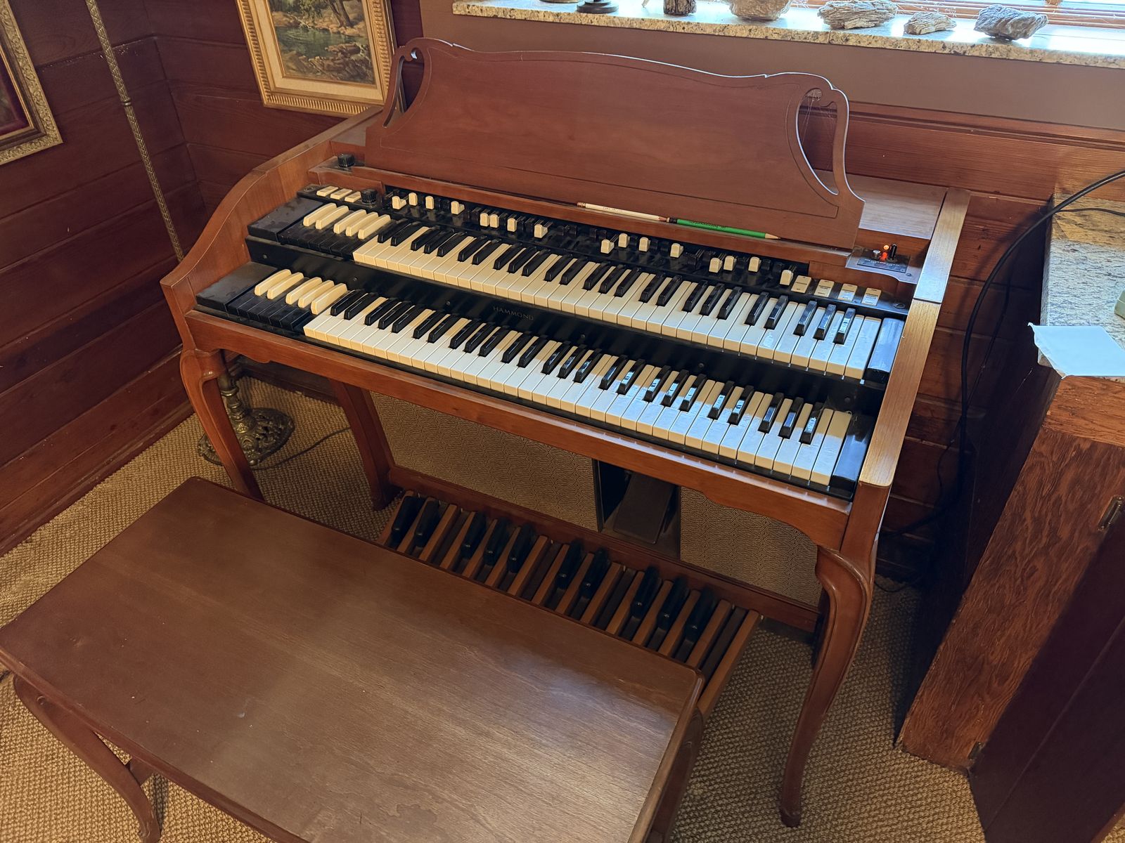 HAMMOND A-102 ORGAN