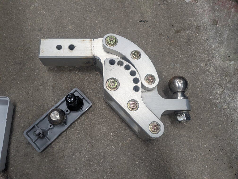 Aluminum Trailer hitch receiver 2.5 2 1/2 Rhino