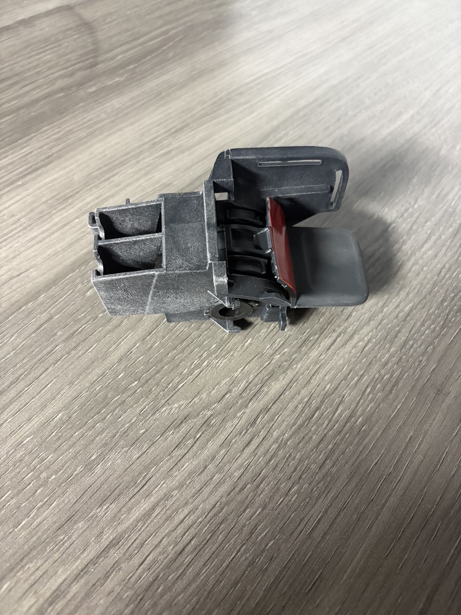 Folding seat latch release handle