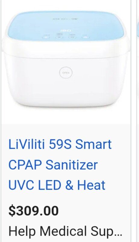 Paptizer 59S Smart Cpap Sterilizer Brand New