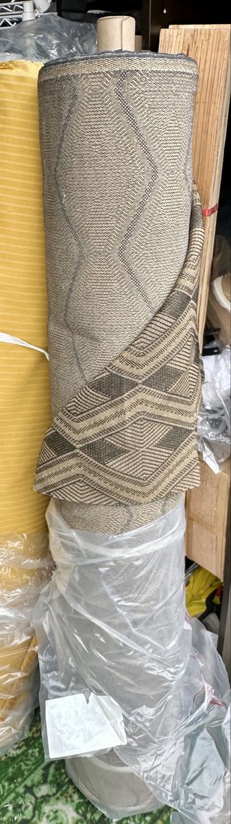 40 Yard Roll - Durable Woven Jacquard Upholstery Fabric - "Norlina Onyx" - Extra Wide 63.5"