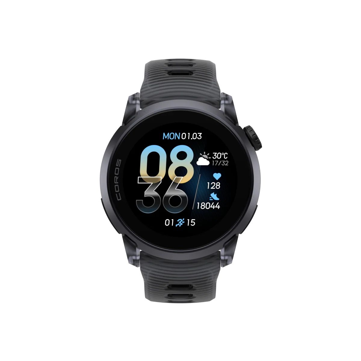 New Coros Pace 4 Aluminum Black Crystal