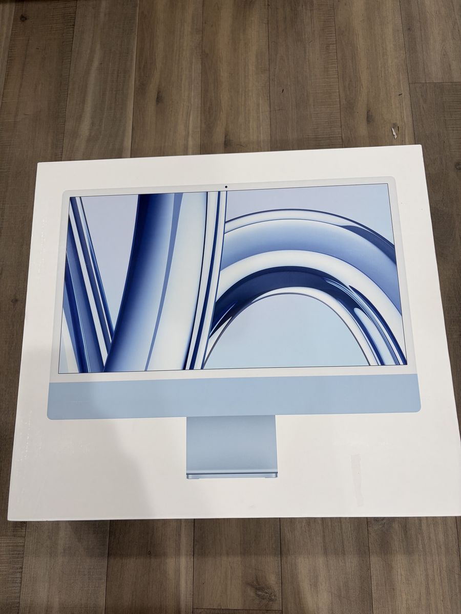 Apple iMac 24” M3 (Blue) – Brand New in Box