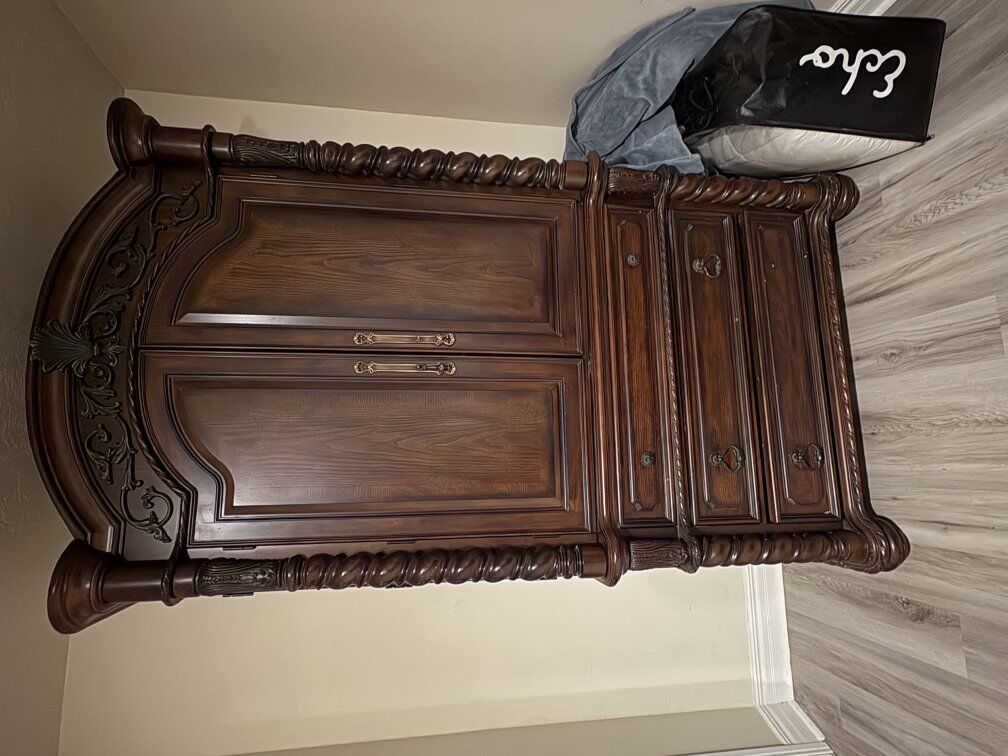 Solid Wood Armoire