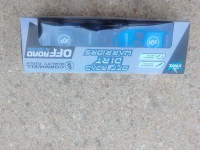 Cornwell Quality Tools Off Road Dirt Warriors RC Racer Blue