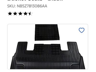 All-Weather Floor Liner Set — Fits Ford Explorer 2022-2027