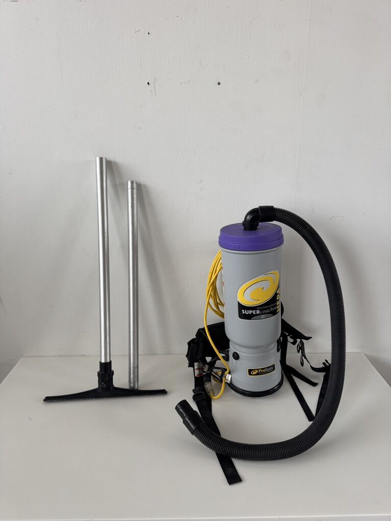 ProTeam LineVacer HEPA 10 qt. Backpack Vacuum