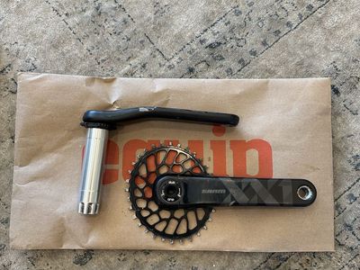 SRAM XX1 DUB carbon crankset