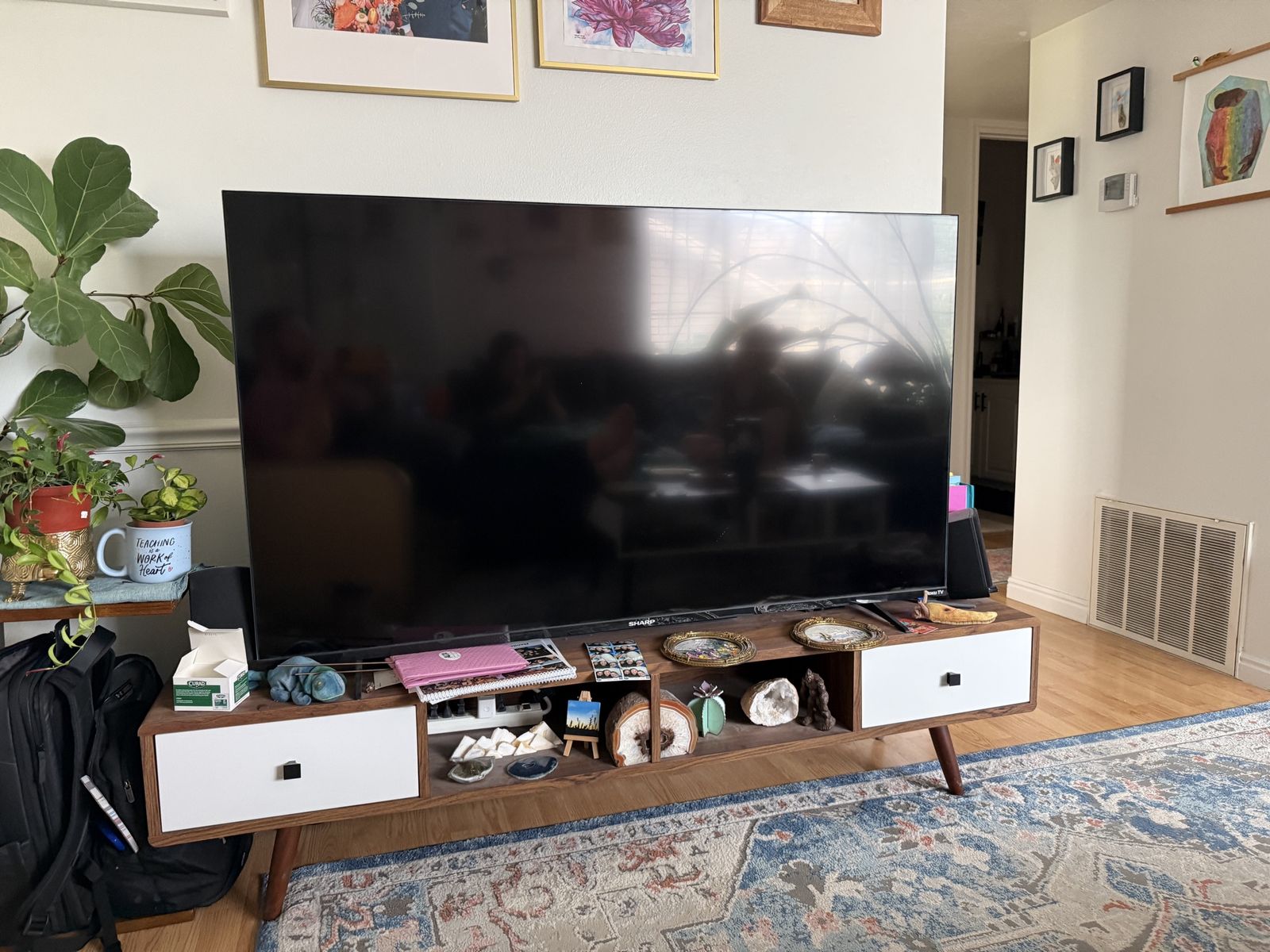 65 inch Sharp 4K TV (broken-ish)