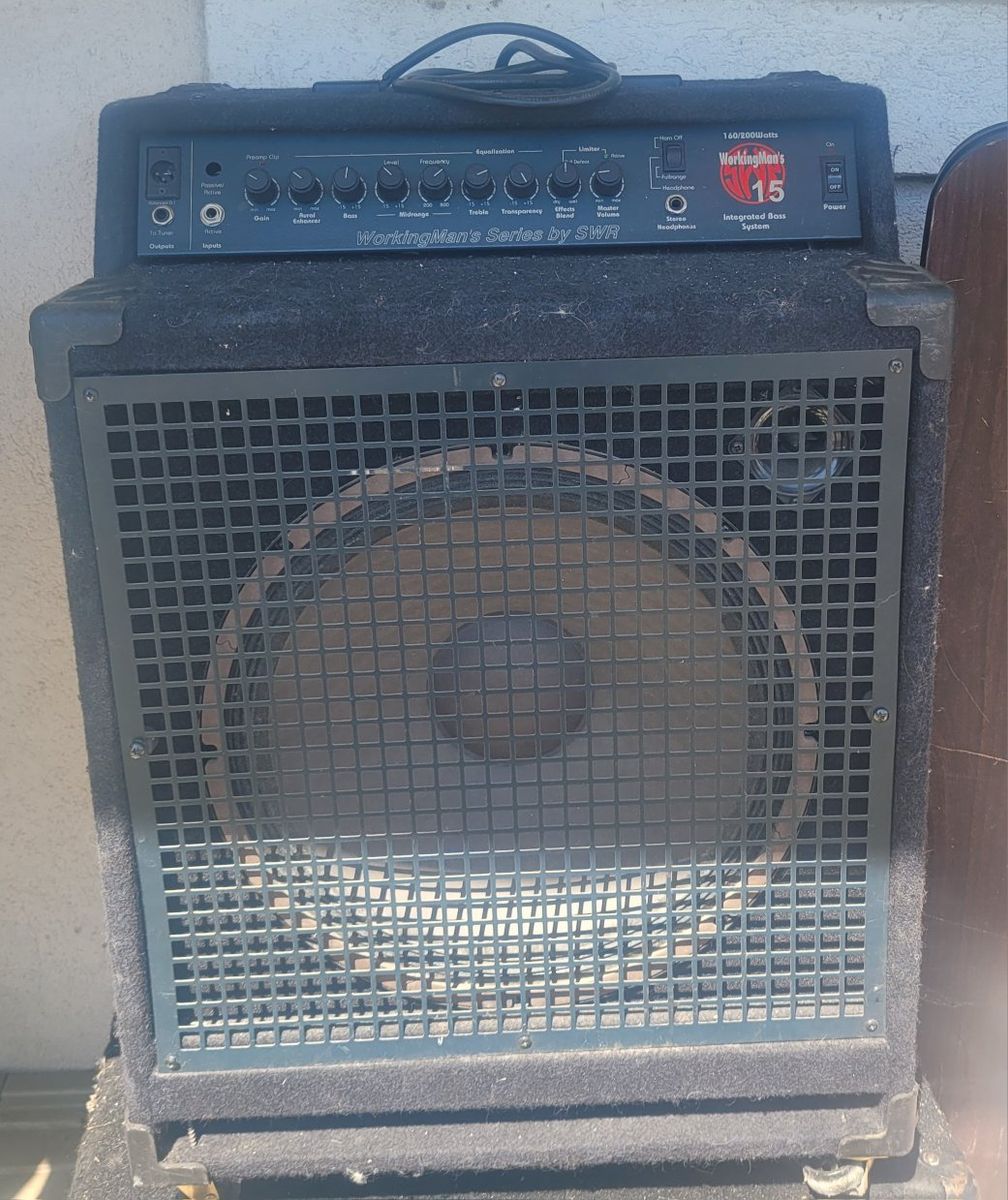 SWR Workingman's 15 160 W Integrated Bass System Combo Amp