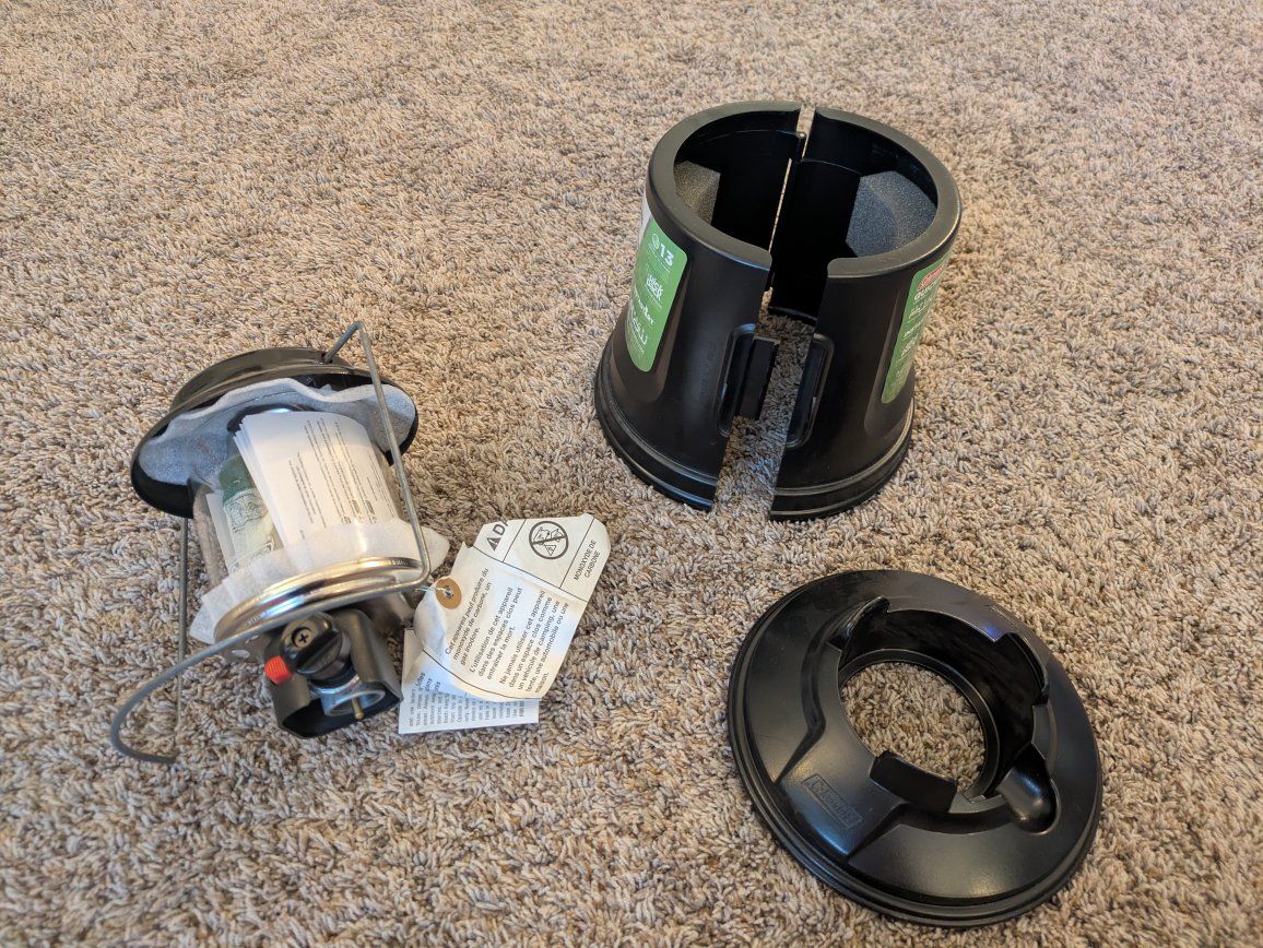 Coleman QuickPack Lantern with InstaStart