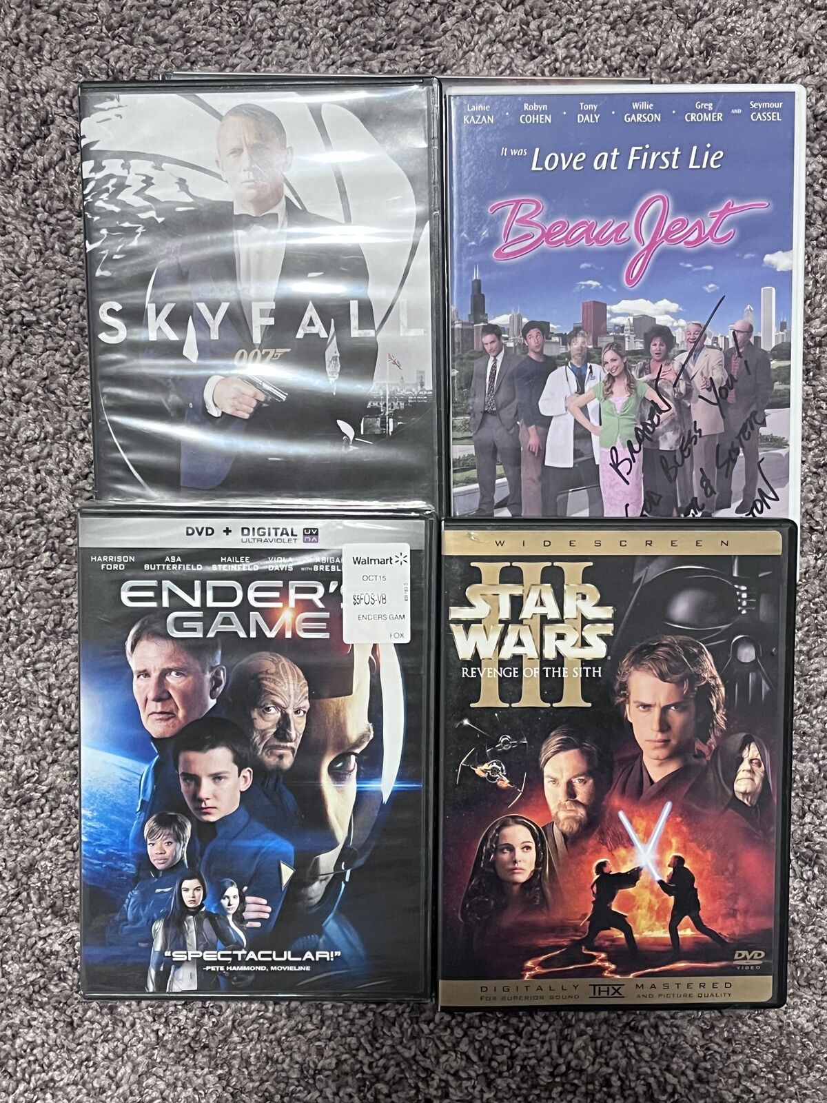 DVD's ($5 Each)