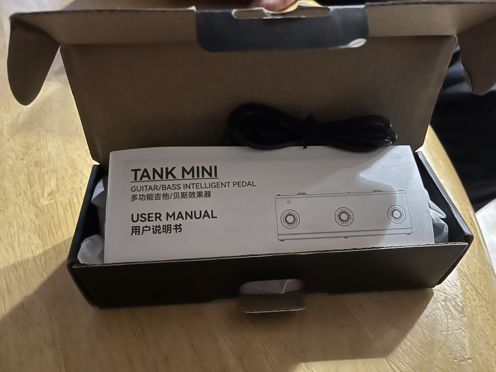 M-VAVE Tank Mini Guitar/Bass Intelligent Pedal Multi-Effects Pedal