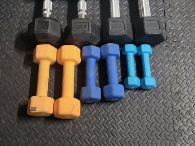 dumbbells 100 pounds