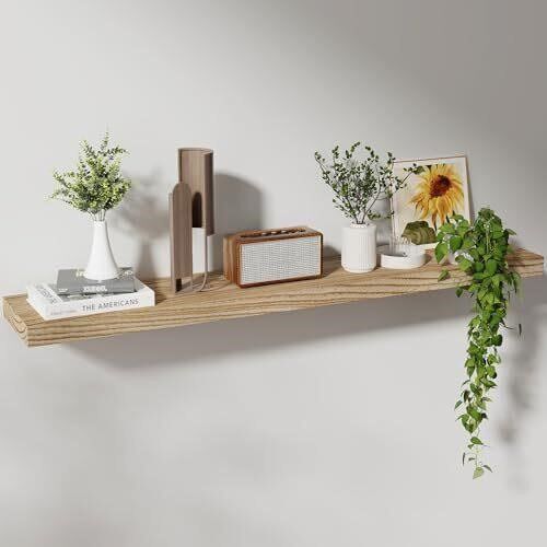 Axeman Floating Shelves, 48 W x 8 D x 1.6 H