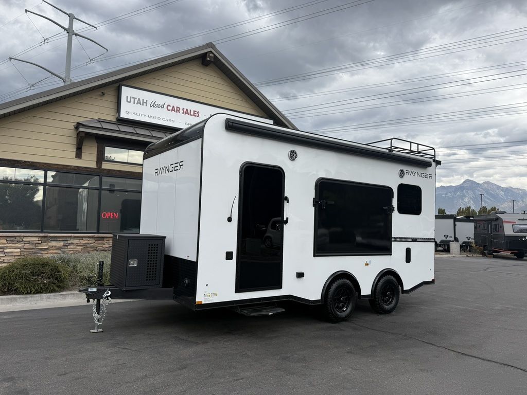 8x18 / 8.5x18 Toy Hauler Travel Trailer Bumper Pull TRIPLE TENT!!! RAYNGER 2026