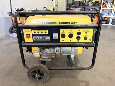 Champion 5500W/4800W Generator.