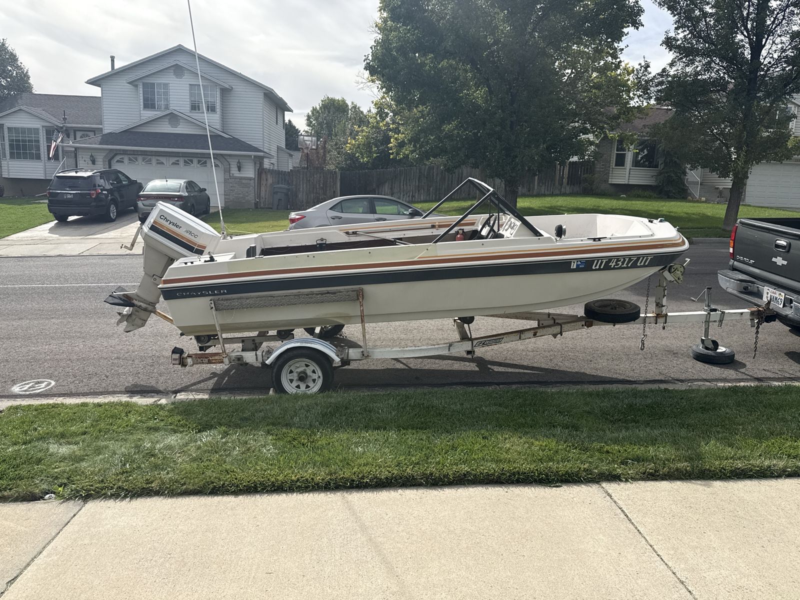 Chrysler boat & motor