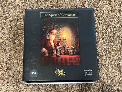 Spirit of Christmas Greg Olson 500 Piece Puzzle