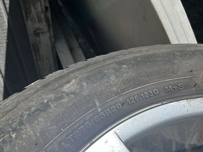 LT275/65R20 - 126/123Q M+S Tires and Wheels
