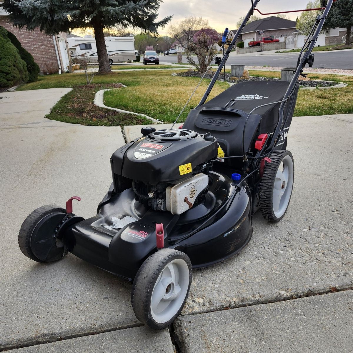 Craftsman self propelled lawnmower