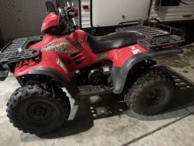 Polaris 500 HO W/ Winch & plow
