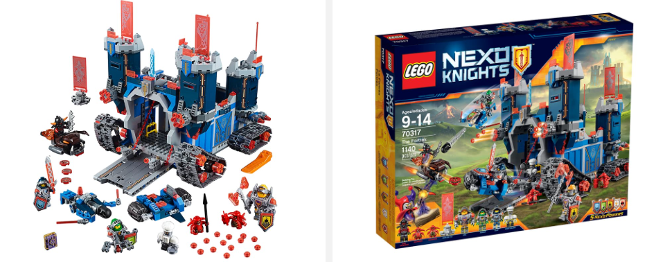 Lego "The Fortrex" from Nexo Knights collection