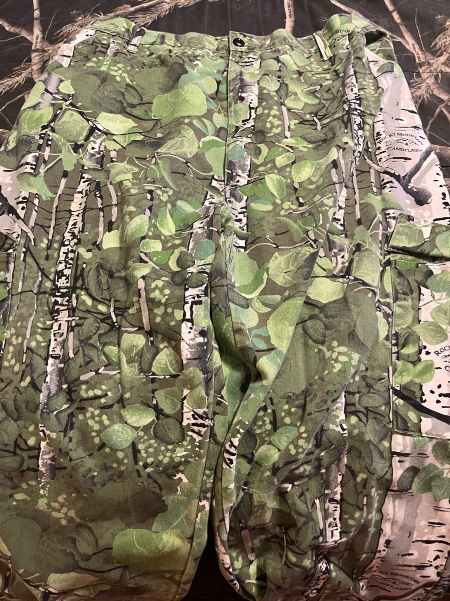 ISO Rocky Mountain camouflage.