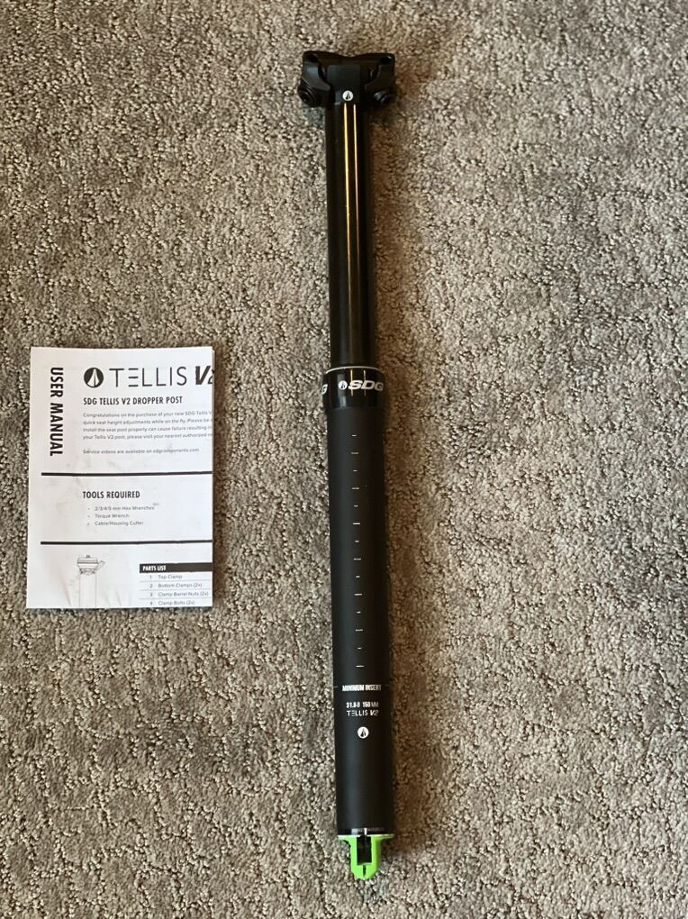 SDG Tellis V2 Dropper Seatpost