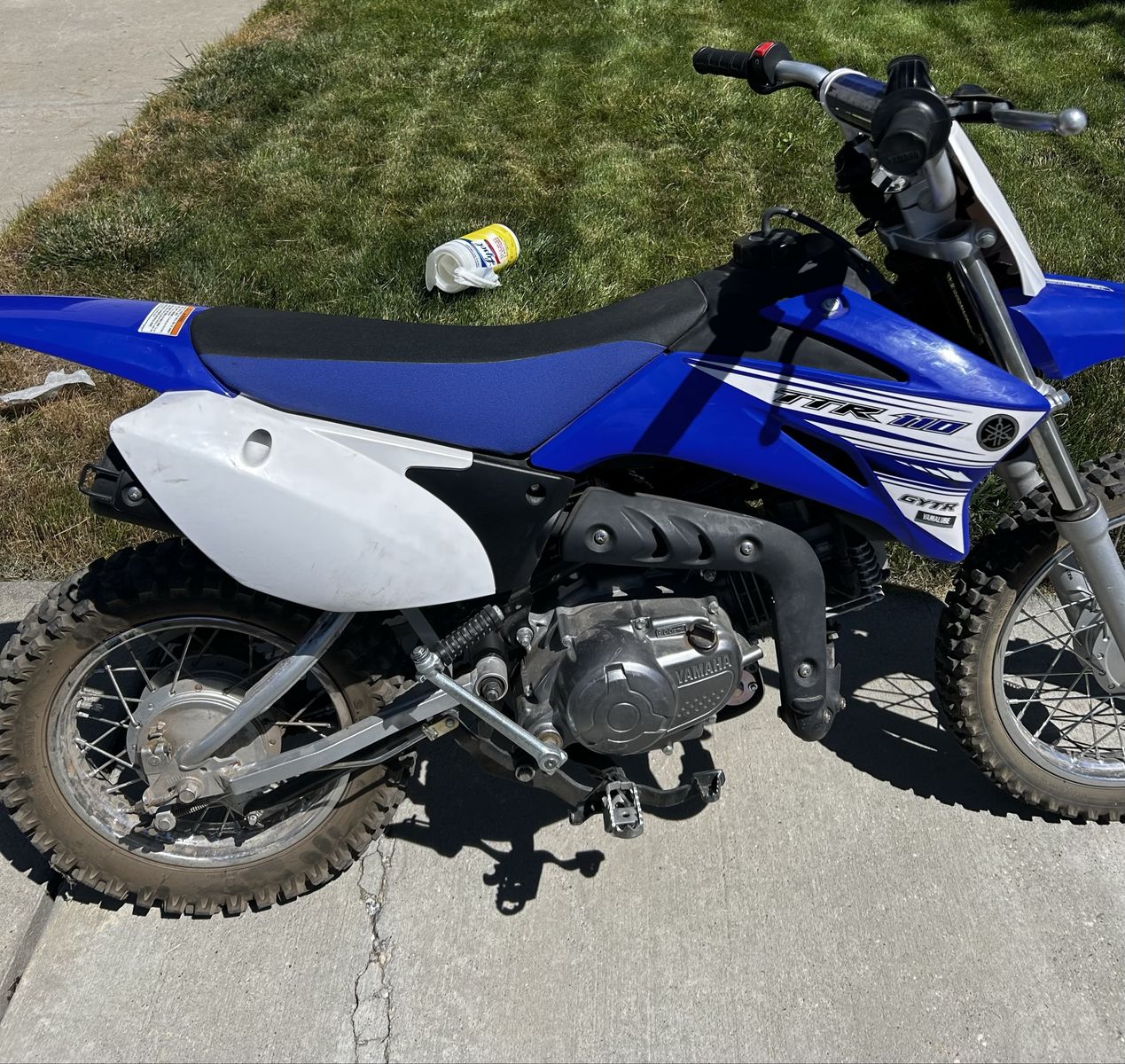 Yamaha TT-R110 Dirt Bike - Youth Off-Road Motorcycle