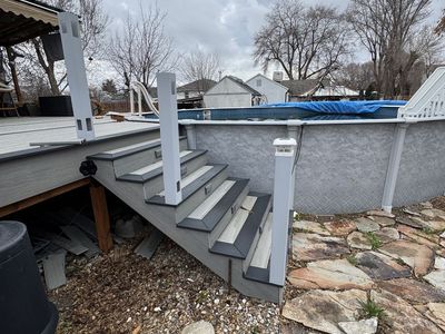 Deck Railing And Post Lights