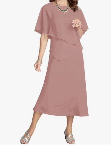 Dusty Rose size 12 Mother of the bride dresses