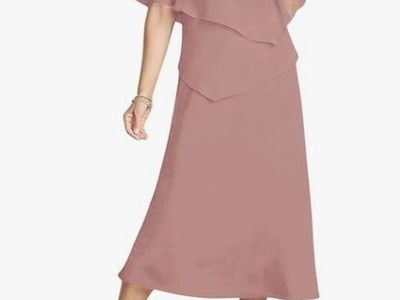 Dusty Rose size 12 Mother of the bride dresses