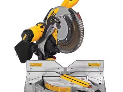 NEW-Dewalt 12" Double Bevel Compound Miter Saw