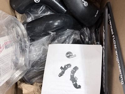 2022-2026 Tundra AFE Aluminum Charge Pipe Black