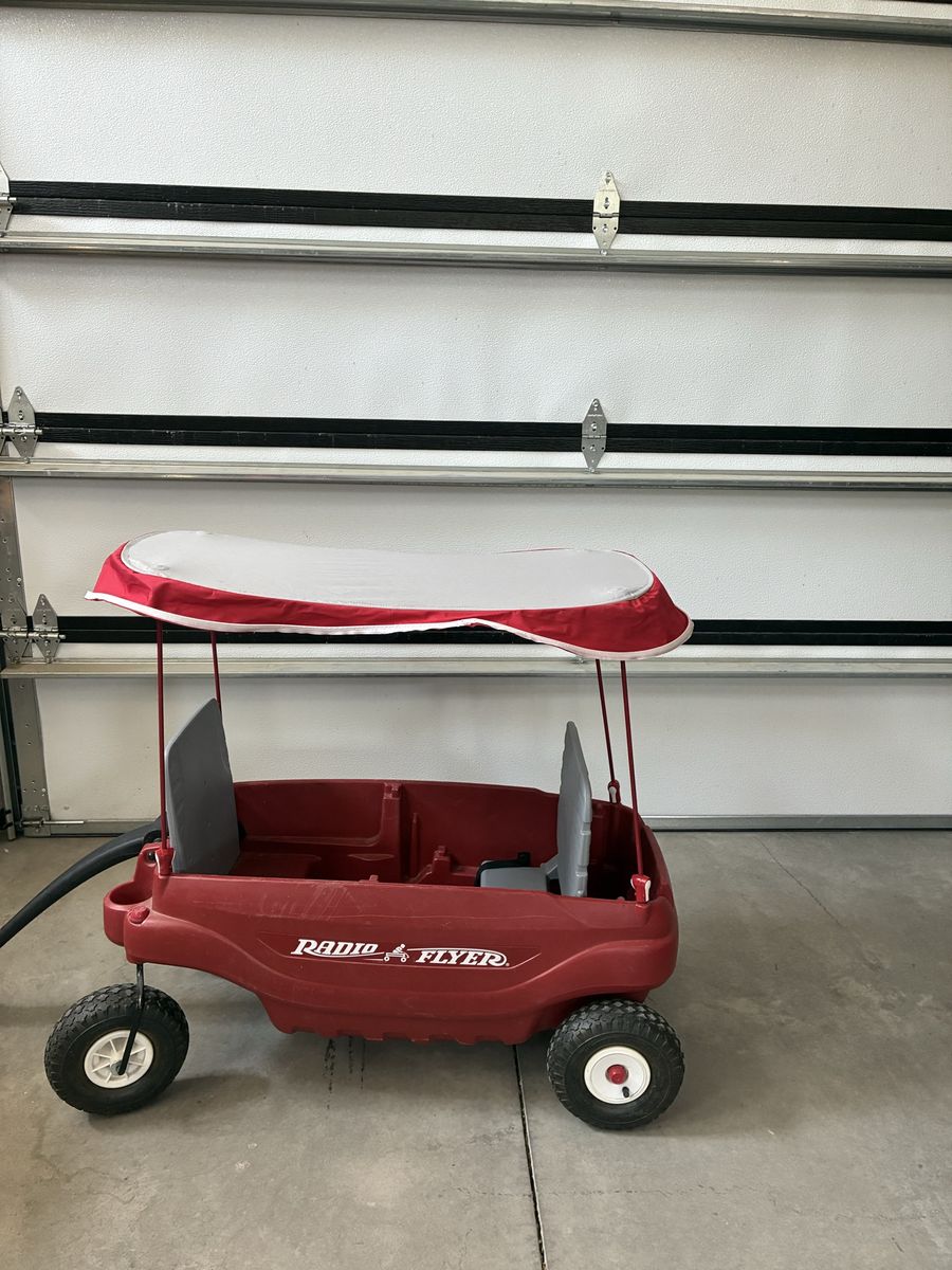 Radio flyer 2 seater wagon