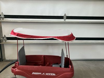 Radio flyer 2 seater wagon