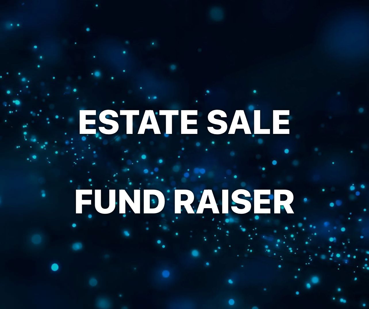 Estate Sale Medical Bills Fund-Raiser / Yard Sale - May 14-16 - Brigham City