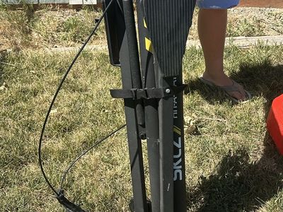 SKLZ Hit-A-Way Youth Baseball Swing Trainer Portable Solo Batting Practice Stand Tethered Ball