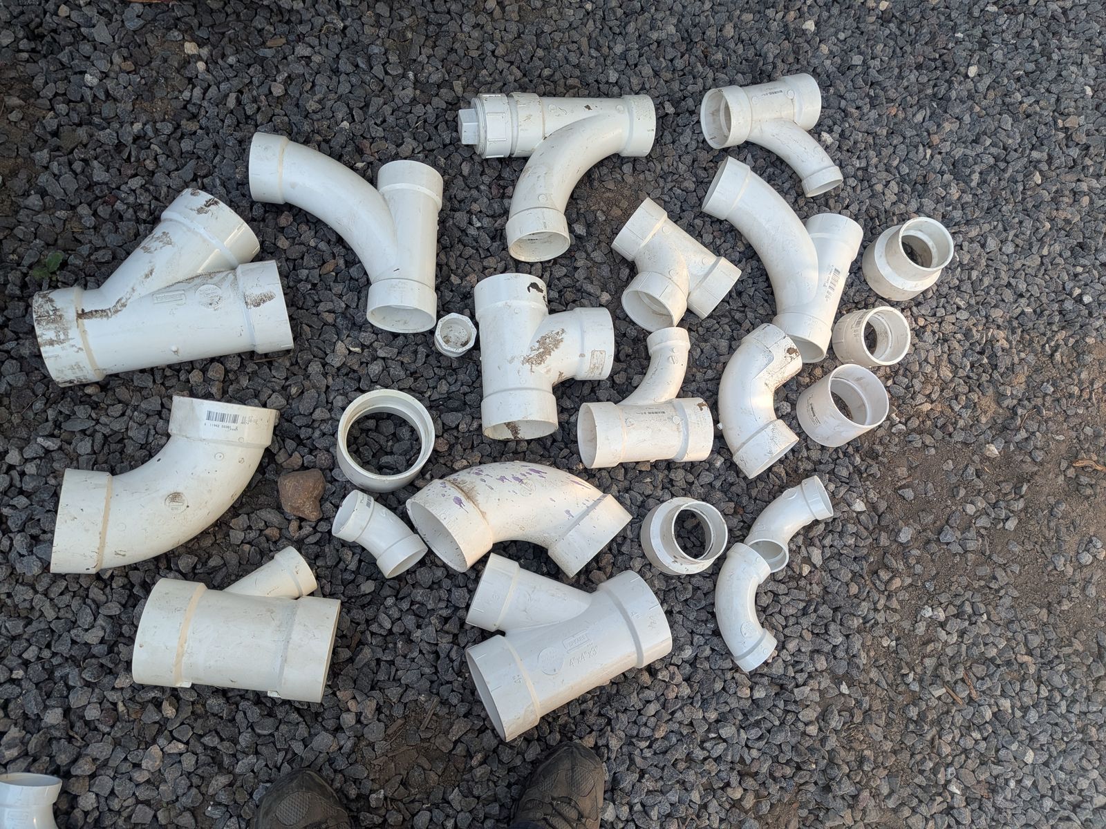 various pvc fittings