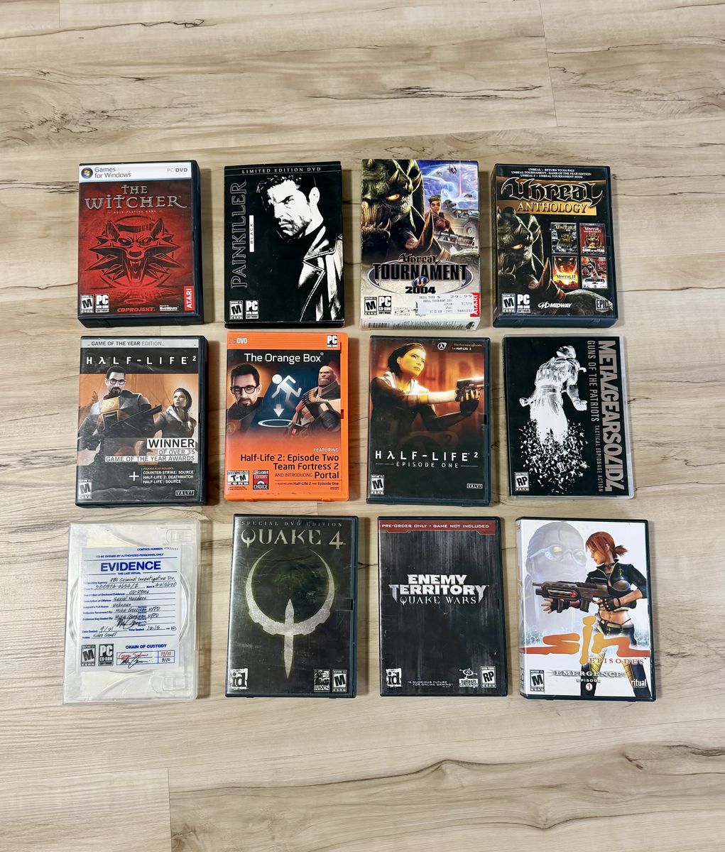 PC Games Lot of 12
