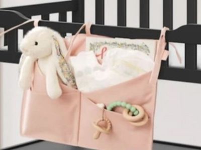 NEW Jujube Nursery Organizer Baby Kids Bed Crib Changing Table Diapers Books Car Travel