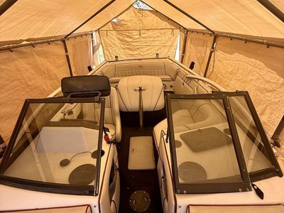 1995 MB Sports Boss 210 V-Drive with tandem axle trailer