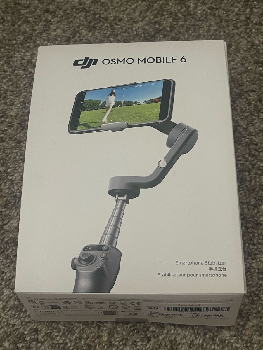 DJI Osmo Mobile 6 Smartphone Stabilizer Gimbal OM 6 for iPhone and Android (Like New)