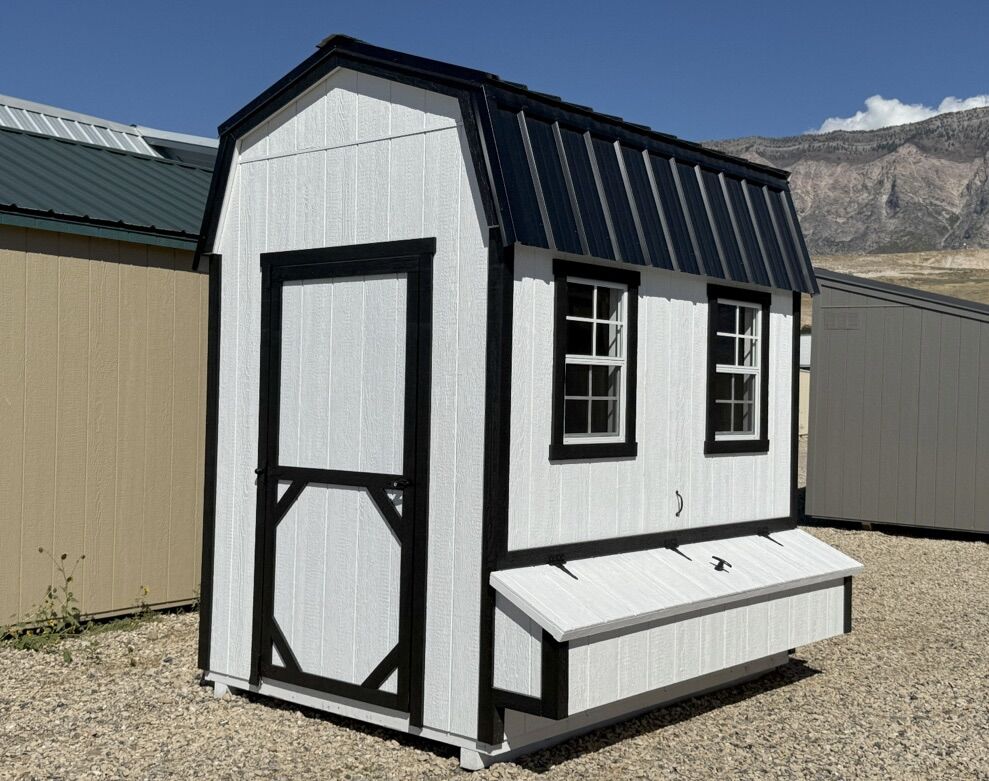 NEW 6x8 HI-SIDE CHICKEN COOP –