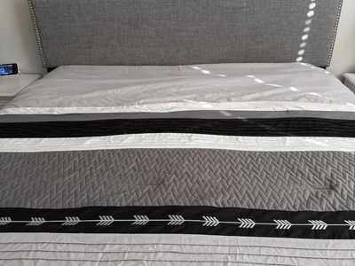 King Size Upholstered Headboard