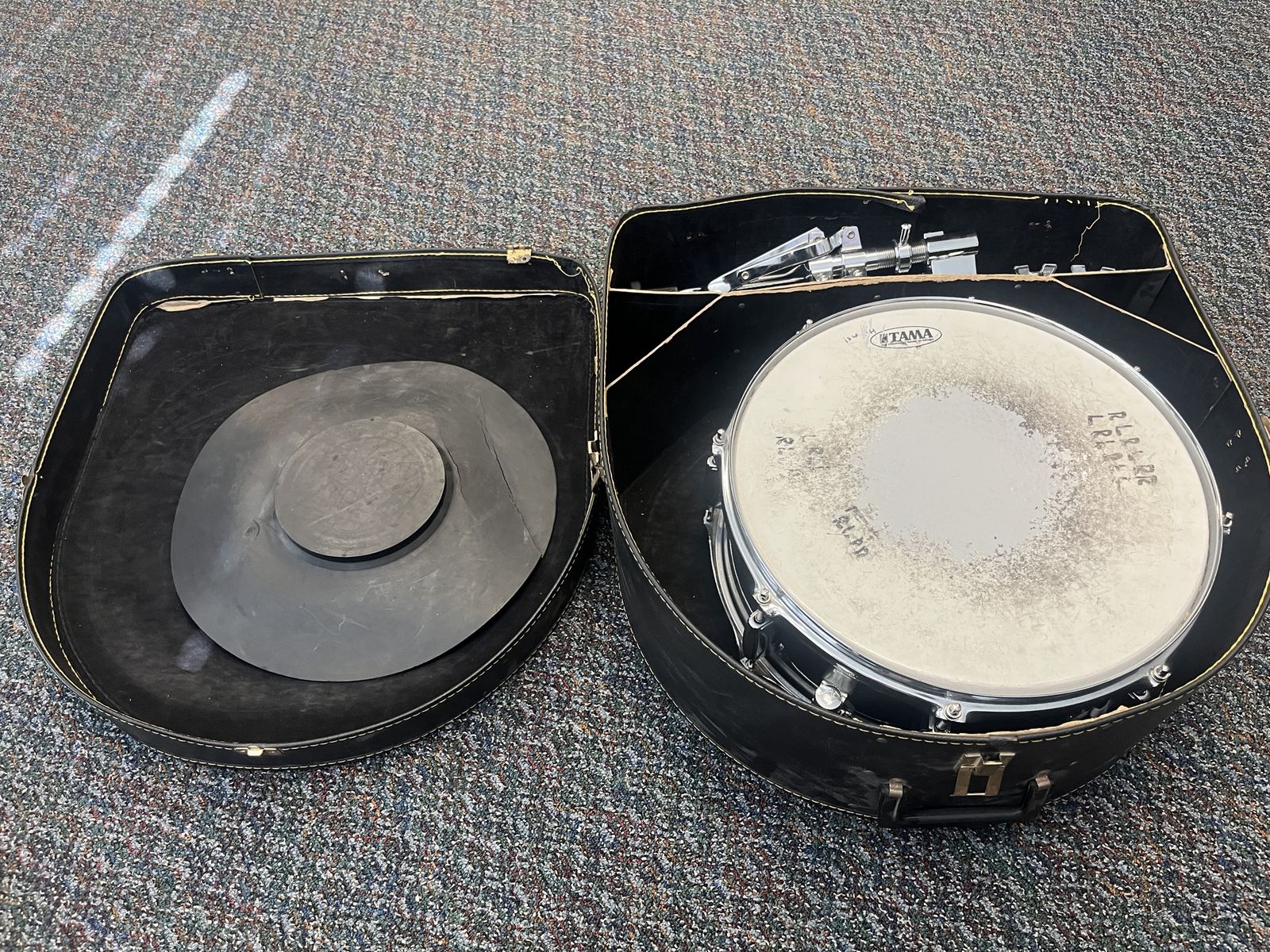 Tama Imperialstar Snare Drum - Black, with Stand, Practice Pad, and Case