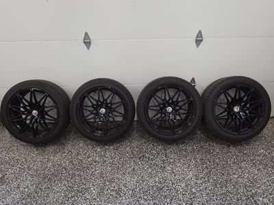 BMW Black Wheels with Tires - Set of 4, Great Condition