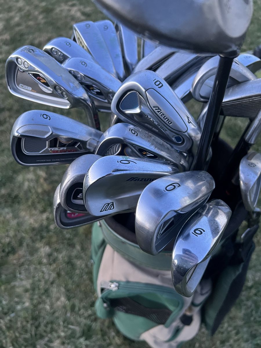 Assorted Golf Clubs- Irons, Putters, Wedges